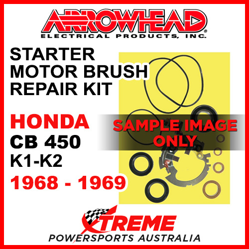 Arrowhead Honda CB450 K1-K2 1968-1969 Starter Motor Brush Repair SMU9136