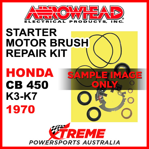 Arrowhead Honda CB450 K3-K7 1970 Starter Motor Brush Repair SMU9136