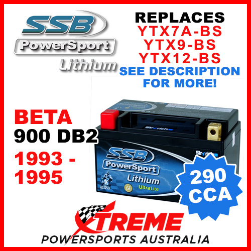 SSB 4-LFP14H-BS Beta 900 DB2 1993-1995 Lithium Battery 