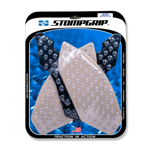 Stompgrip BMW S1000RR 2009-2014 Super Volcano Clear Tank Traction Pad Grip