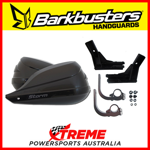 Barkbusters STORM Handguard Single Point Clamp Mount 22mm Black STM-001-00-BK