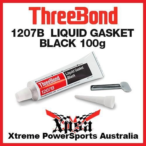 THREEBOND 1207B EXHAUST MANIFOLD LIQUID GASKET BLACK 100GM HIGH TEMP -60c - 320c