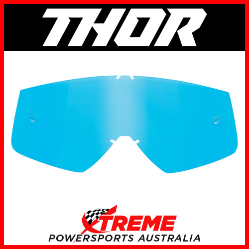 Thor Blue Chrome Adult Goggles Replacement Lens Sniper Conquer Combat MX Dirt