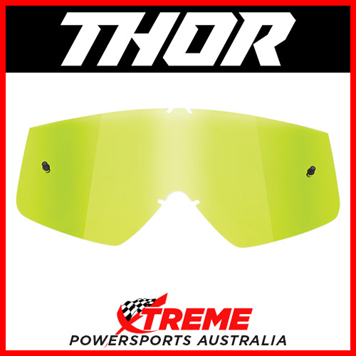 Thor Mirrored Green Chrome Adult Goggles Replacement Lens Sniper Conquer Combat