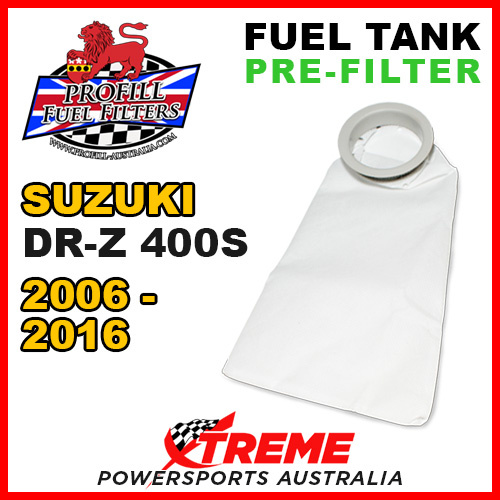 PROFILL MX For Suzuki FUEL TANK PRE-FILTER DR-Z400S DRZ400S 2006-2016 DUAL SPORT