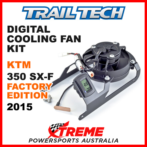 732-FN1 KTM 350 SX-F Factory Edition 2015 Trail Tech Digital Cooling Fan Kit