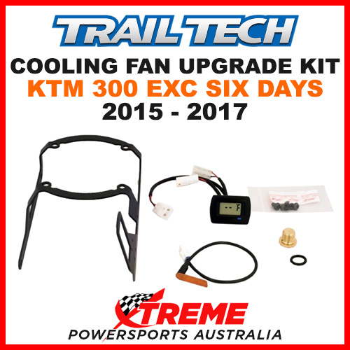 732-FN10 KTM 300EXC Six Days 2015-2017 Trail Tech Cooling Fan Upgrade Kit