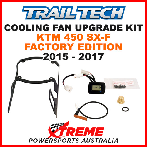 732-FN10 KTM 450SXF Factory Edition 2015-2017 Trail Tech Cooling Fan Upgrade Kit