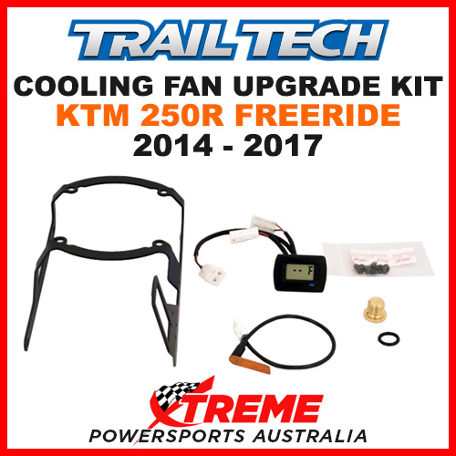 732-FN10 KTM 250R Freeride 2014-2017 Trail Tech Cooling Fan Upgrade Kit