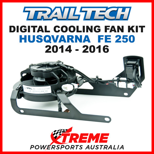 732-FN8 Husqvarna FE250 FE 250 2014-2016 Trail Tech Digital Cooling Fan Kit