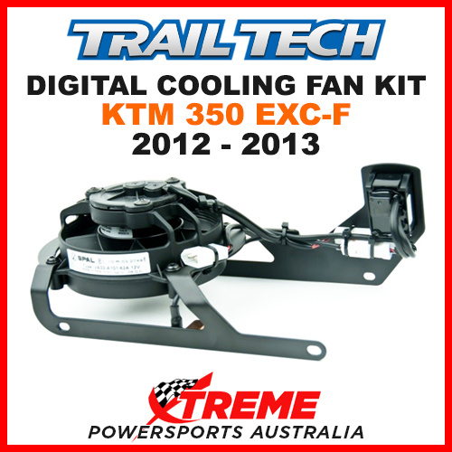 732-FN8 KTM 350EXC-F 350EXCF 2012-2013 Trail Tech Digital Cooling Fan Kit
