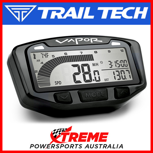 Trail Tech KTM 200 EXC 2000-2016 Vapor Speedo Tacho Computer Kit Black