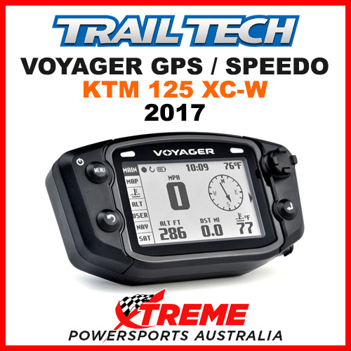 Trail Tech 912-102 KTM 125XC-W 125 XC-W 2017 Voyager Computer GPS Kit