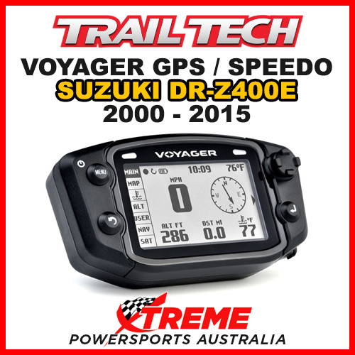 Trail Tech 912-301 For Suzuki DR-Z400E DR-Z 400E 2000-2015 Voyager Computer GPS Kit