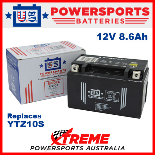AGM 12V 8.6AH Battery for For Suzuki GSX250F ACROSS 1990-2000 YTX7A-BS
