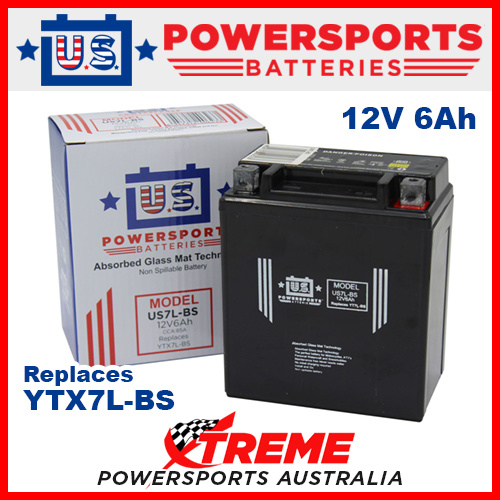 AGM 12V 6AH Battery for For Suzuki DR200SE TROJAN 1996-2018 YTX7L-BS