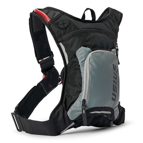 USWE Raw 3L Adventure Fit Dirt Biking Hydration Pack Blk