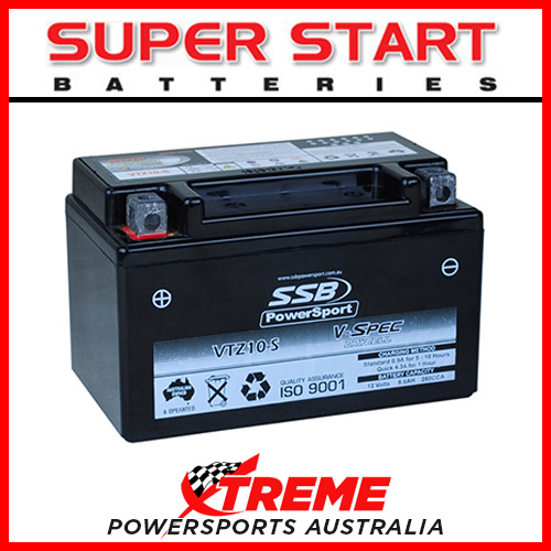 SSB 12V V-SPEC DRY CELL AGM 210 CCA BATTERY HONDA CBR1000RR CBR 1000RR 2004-2007