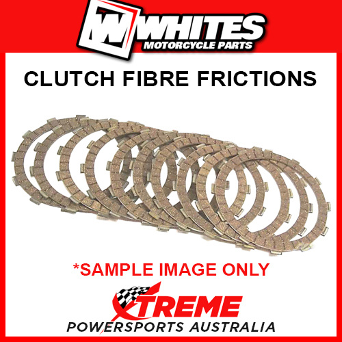 Clutch Fibre Friction Disc Set for Honda CR250R CR 250R 1983-1989 Whites WCF1170
