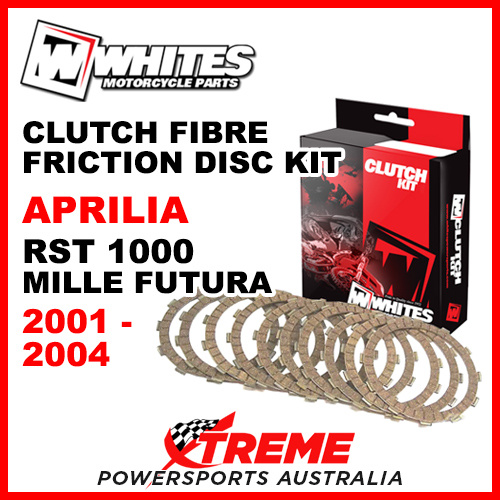 Whites Aprilia RST1000 Mile Futura 2001-2004 Clutch Fibre Friction Disc Kit