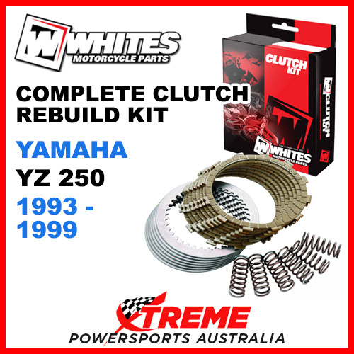 Whites Yamaha YZ250 YZ 250 1993-1999 Complete Clutch Rebuild Kit