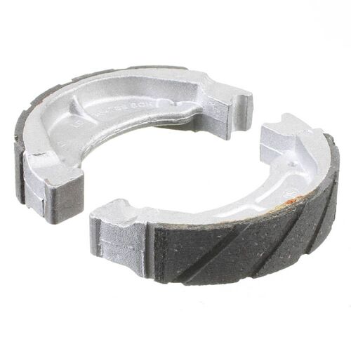 Grooved Rear Brake Shoes for Yamaha YZ50 1980