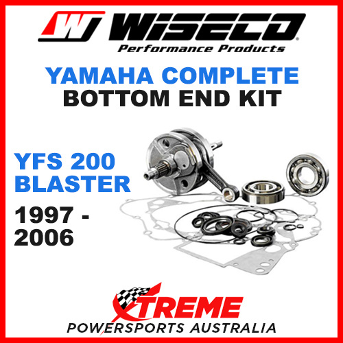 Wiseco Bottom End Kit YFS200 Blaster 97-06 Crankshaft Gasket Bearing Seals