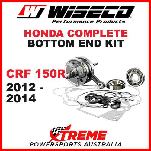 Wiseco Complete Bottom End Kit CRF150R 2012-2014 Crankshaft Gasket Bearing Seals