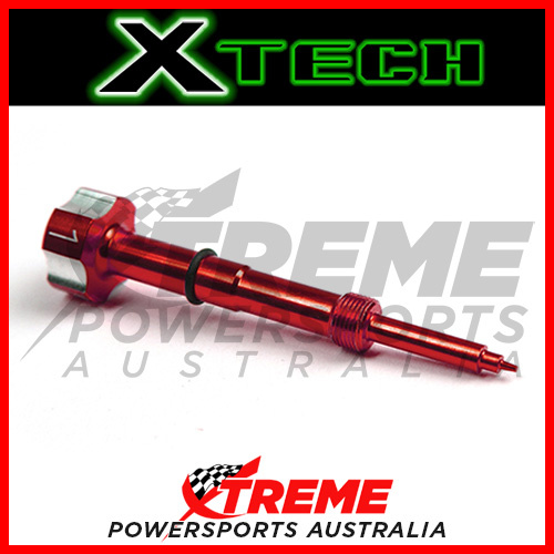 For Suzuki RM-Z250 2004-2009 Red Fuel Mixture Screw Keihin FCR Carb Carby Xtech