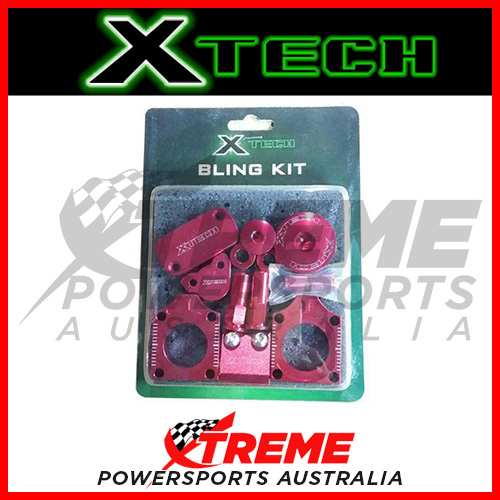 Honda CRF250R 2010-2014 Red Bling Kit Xtech Motocross MX Dirt Bike XTMBKH001