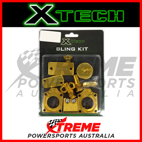 For Suzuki RMZ250 2007-2014 Gold Bling Kit Xtech Motocross MX Dirt Bike XTMBKS001