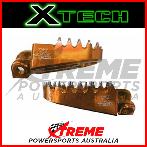 KTM 450 SX-F 1998-2015 Orange Pro Footpegs Xtech XTMFPKTM012 MX Motocross