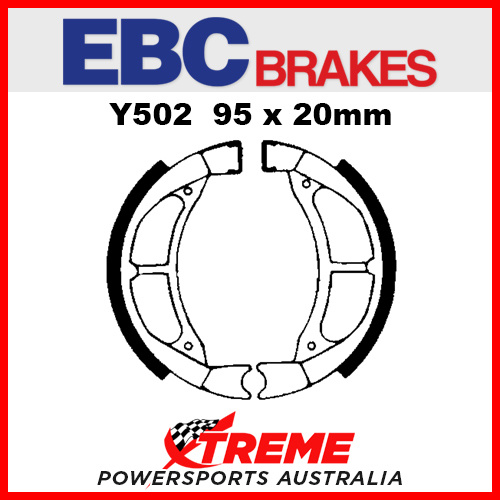 EBC Rear Brake Shoe Yamaha YZ 50 1980-1983 Y502