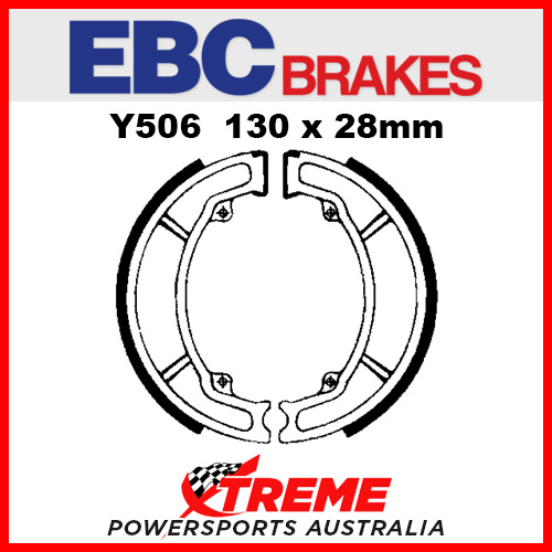 EBC Rear Brake Shoe Yamaha IT 125 G/H/J 1980-1982 Y506