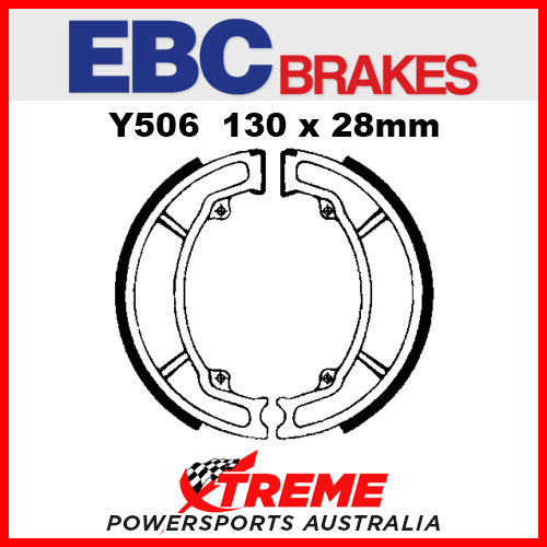 EBC Rear Brake Shoe Yamaha SR 250 SE Special 1981-1983 Y506