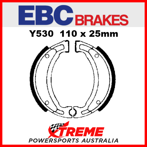 EBC Rear Brake Shoe Yamaha BS 50 C Gear-C 2004 Y530