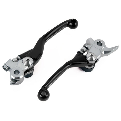 Zeta Husqvarna TE125 14-16 Blk Pivot Lever Set FP For Magura Clutch,Brembo Brake ZE44-4131