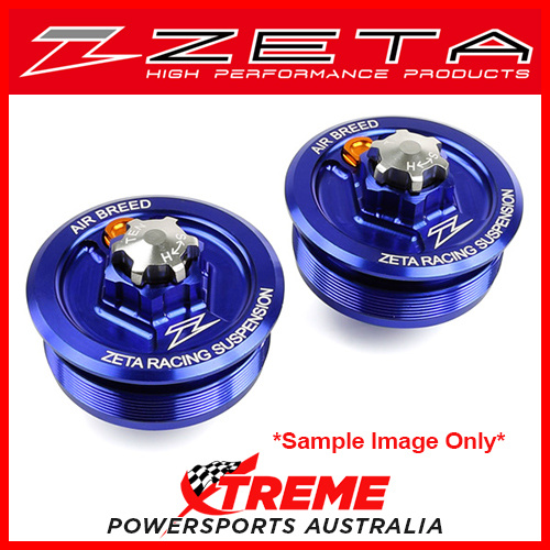 Zeta Yamaha YZ450FX 2016-2018 Blue Front Fork Top Cap ZE56-10026