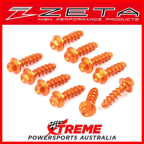 KTM Tapping Screw Bolt Set Orange, Zeta ZE88-5893