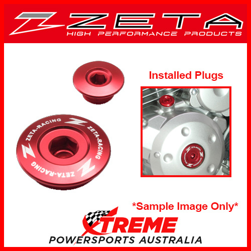 Red Engine Plug Honda CRF250RALLY 2017, Zeta ZE89-1150