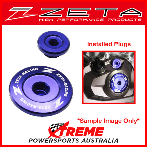 Blue Engine Plug For Suzuki DR-Z400SM 2000-2017, Zeta ZE89-1352