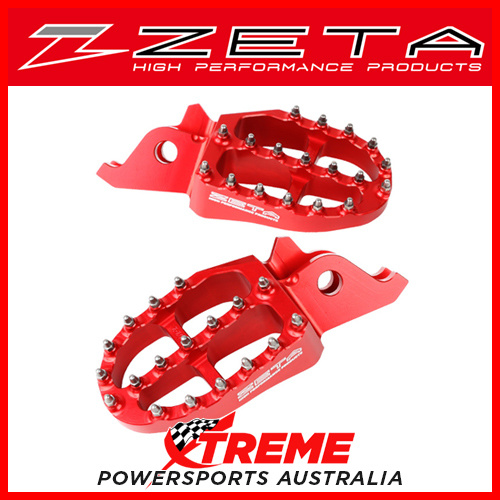 Zeta Honda CRF250L/M 2012-2017 Red Foot Rest Pegs ZE93-1022